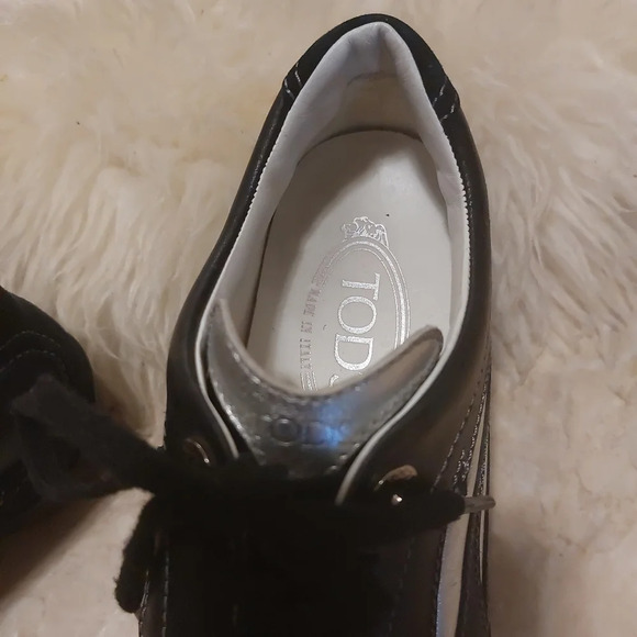 Tod's leather sneakers size 35 - Picture 4 of 8